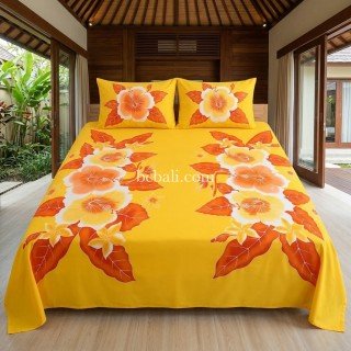 Hot Sale Bedsheet Hand Painted Originally by Balinese Artisans
